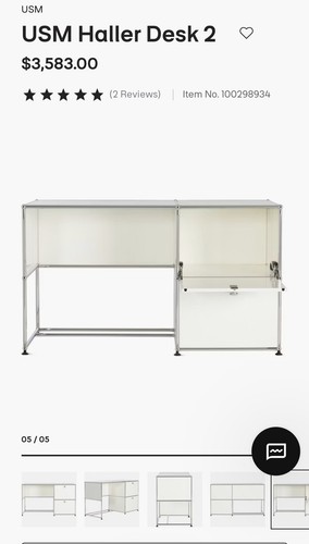 Usm haller office desk - office, 02